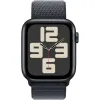Apple Watch Series SE 2024 44mm Midnight Aluminum Case with Ink Sport Loop