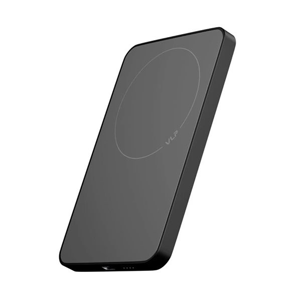 Аккумулятор внешний VLP Diamond Energy MagSafe, Qi2, 5000 mAh, USB-C, Черный Титан