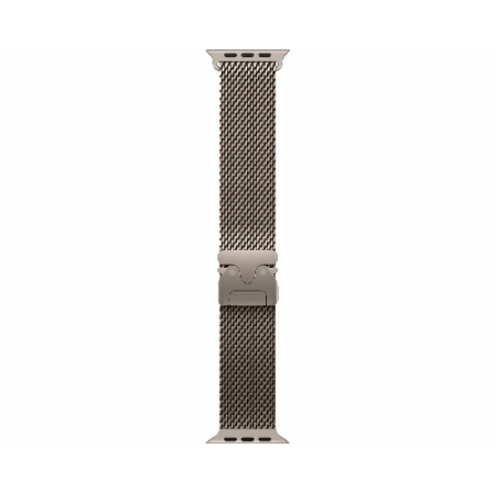 Apple Watch Series Ultra 2 49mm Natural Titanium Case with Titanium Milanese Loop M